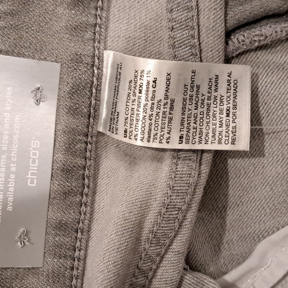 NWT Chico's jeans - Picture 7 of 7